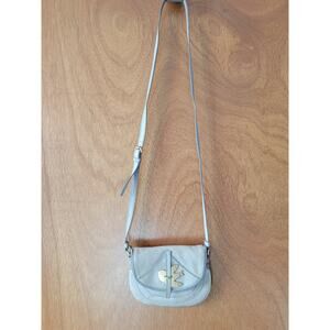 Marc By Marc Jacobs 2 piece Bird Petal To The Metal CrossBody Pouchette Gray